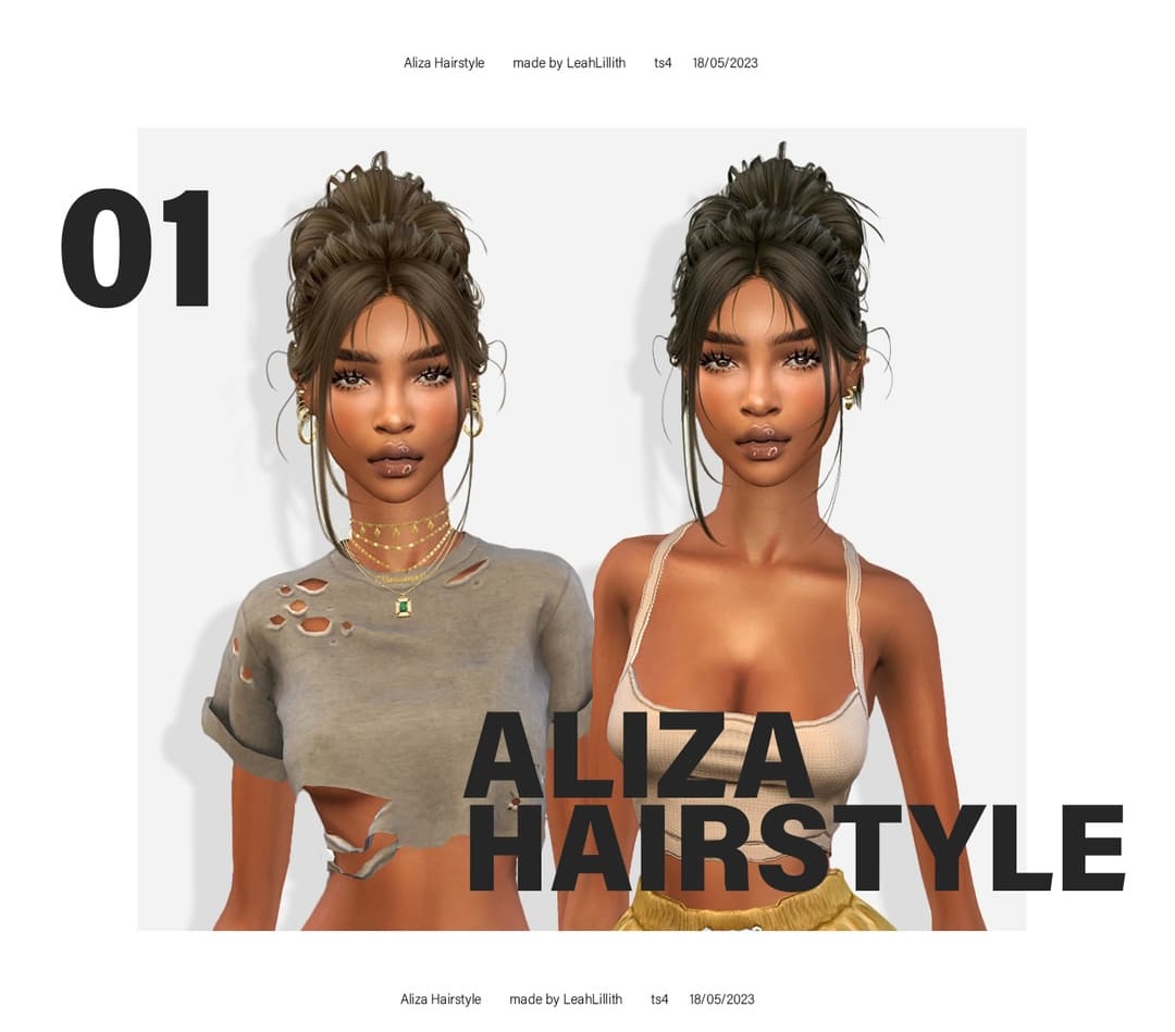 Прическа Aliza Hairstyle